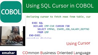 Using SQL Cursor |COBOL