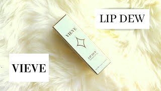 Vieve Lip Dew Review // First Impressions and Try On