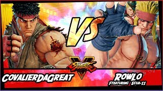 Covalierdagreat vs Ed Ecua-11, Alex RowLo STREET FIGHTER 5