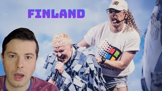 I REACT TO: Eurovision 2024 - Finland | Windows95man - No Rules!