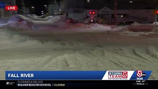 Fall River hit hard by record-setting storm