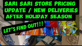 SARI SARI STORE PRICING UPDATE ON NEW DELIVERIES #kasari #business #store #groceryhaul