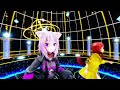 【vr180 mmd】戌神ころねと猫又おかゆで no title 【ホロライブ】