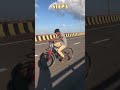 😱how to do rolling stoppie stunt 🔥 cycle cycling cyclestunt shorts viralvideo trending