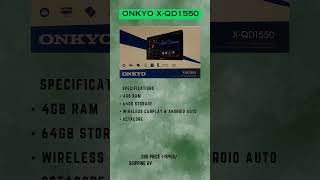 ONKYO new android stereo X-QD1550 #onkyo #onkyoandroid