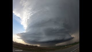 Stunning Hollis, OK Supercell 4K Timelapse (04-03-2019)