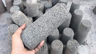 Glass series #5 ||old grey concrete dry floor crumbling 🔥super crunchy 🤩