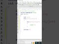 C++ program to print number pyramid using nested loops / tutorial for beginners / #shorts #ytshorts