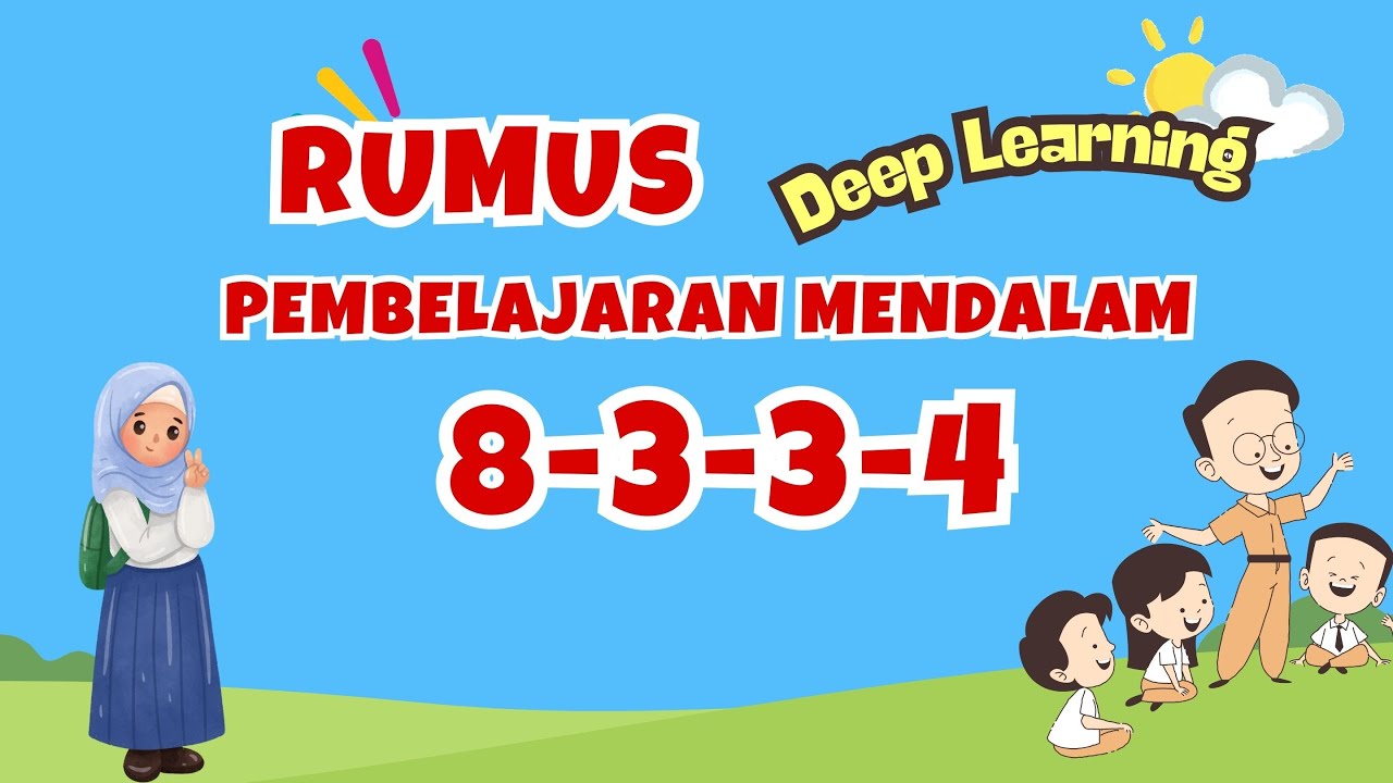 Rumus Pembelajaran Mendalam 8 3 3 4 Deep Learning Youtube