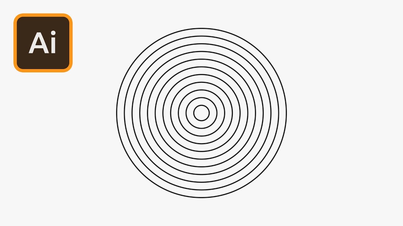 Creating A Radial Pattern In Adobe Illustrator Tutorial