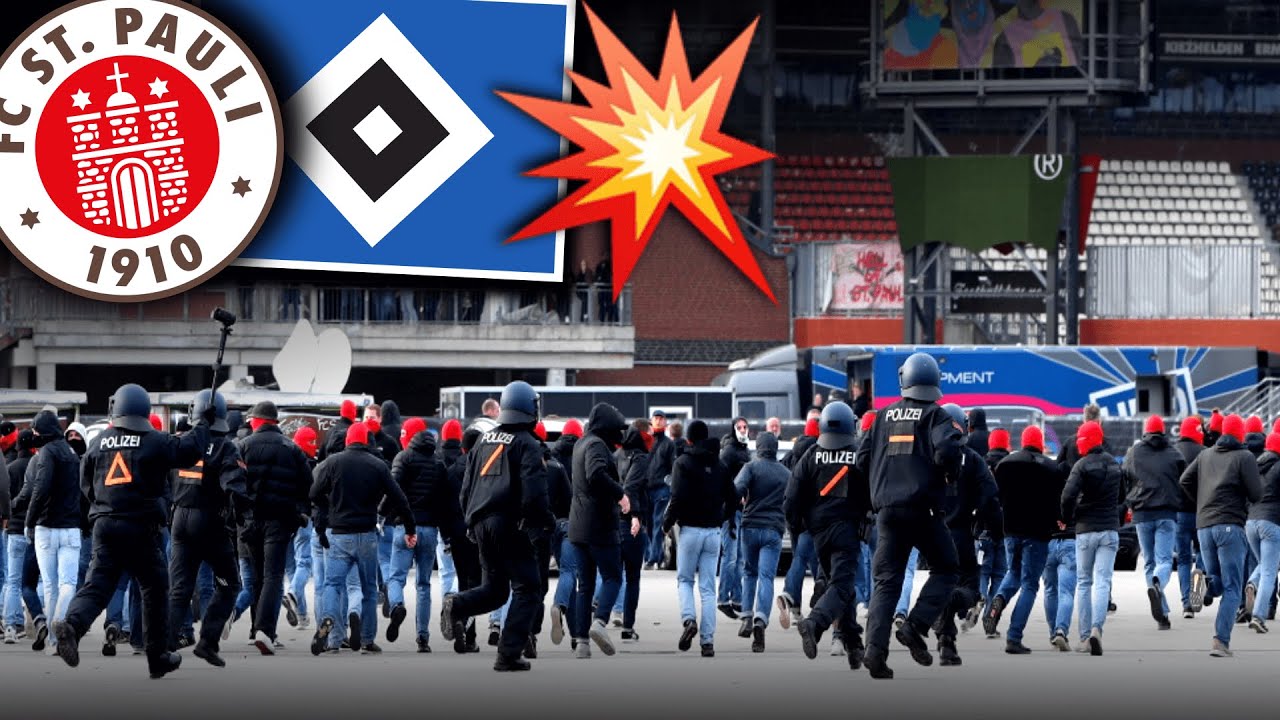 Angriffsversuche, Pyrotechnik & Festnahmen! (Rückblick: St.Pauli - HSV ...