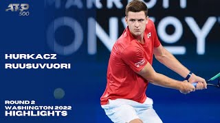 Hubert Hurkacz vs Emil Ruusuvuori | Washington 2022 (ATP500) Highlights PS4 Gameplay