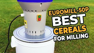 Using of Euromill-50P for feed preparation. Использование Euromill-50P для подготовки фуража.