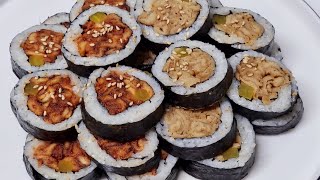 이제 김밥은 이것저것 넣지말고 딱 '두가지'면 끝납니다 | 단언컨대 김밥 중 제일 쉽고 맛있습니다 | 하나도 안번거로운 중독성 최고 김밥 레시피