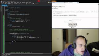 B&C - Project Euler - Problem 1 and 2 (Javascript)