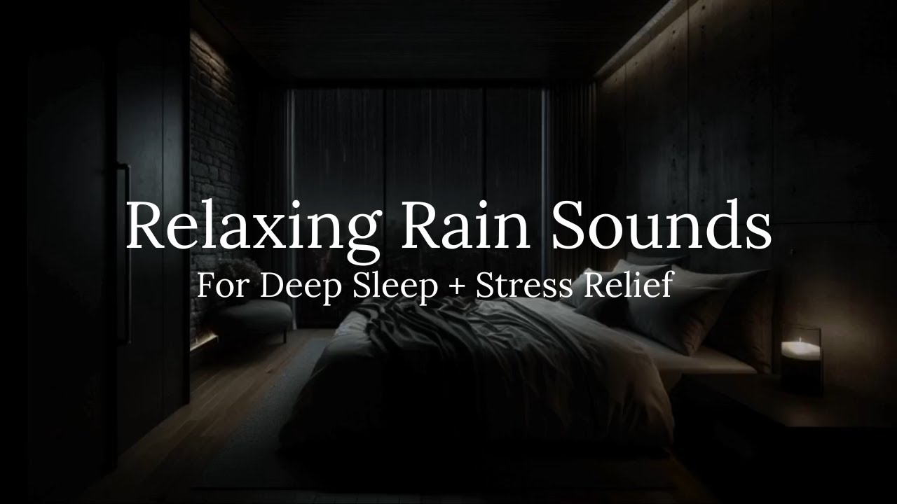 Rain Sounds For Calmness Sleep Relaxation Stress Relief Youtube