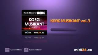 Style Expansion Pack für KORG - KORG MUSIKANT vol.3 (Midi24.eu)