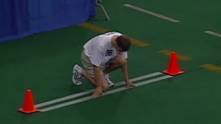 Tom Brady runs 40-yard dash at 2000 NFL Scouting Combine