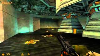 Прохождение Half Life 1(По рельсам)ч.1