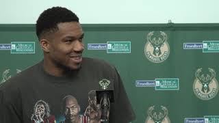 Giannis Antetokounmpo Media Availability | 02.19.25