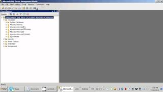 SQL SERVER 2008 R2 Lesson 1 Creating a Table