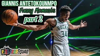 Giannis Antetokounmpo Funny Moments Part 2