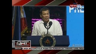 QRT: Talumpati ni Pang. Duterte sa pagbibigay-pugay sa mga sundalong lumaban sa Marawi