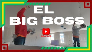 Le enseño al BIG BOSS Como encintar con malla las juntas de Sheetrock