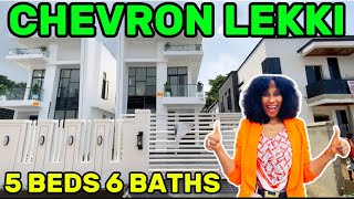 House For Sale in Lekki Lagos|| Well Finished 5 Bed Detached  with BQ