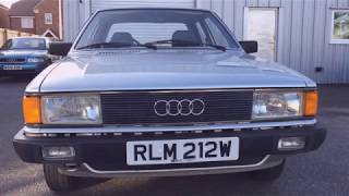 1981 Audi 80 LS 1.6 Auto B2, 4K Miles Only