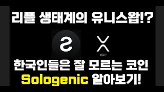 리플 생태계(XRPL) DEX 코인 SOLOGENIC에 대해 알아보자/$SOLO