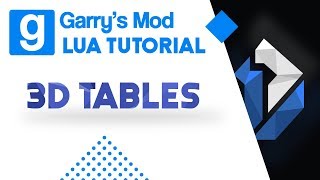 14: Garry's Mod Lua Tutorial - 3D Tables