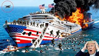 Today, June 5, 2026! A US aircraft carrier carrying 150,000 generals was sunk by a Russian SU-57.