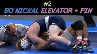 Best Scrambles From 2018 NCAA Finals - #2: Bo Nickal Headlock Elevator + Pin