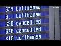 Забастовка почти полностью остановила работу lufthansa в Германии…