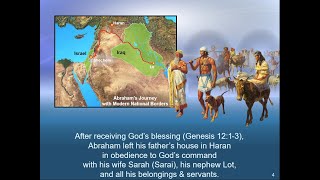 Abraham's offerings. Part 1. Cutting the birds. Offering of Isaac. Abraham's journey to Egypt, Gerar