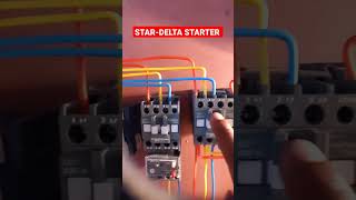 STAR DELTA STARTER POWER WIRING