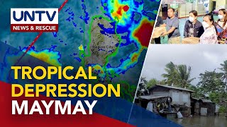 TD Maymay to make landfall in Aurora on Wednesday; keeps slow pace