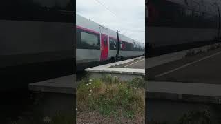 TGV Atlantique livrée inouï a la gare de Vendenheim #transports #tgv #vitesse #train