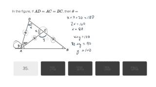 6575 Using angle sums to solve an angular riddle