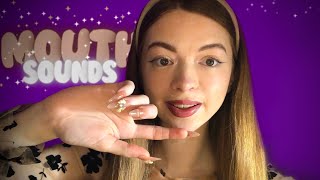 - ASMR - BRUITS DE BOUCHE/MOUTH SOUNDS ET VISUEL 💋🤍