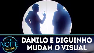 Danilo e Diguinho mudam o visual no salão do Jassa | The Noite (01/08/18)