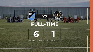 Calgary Blizzards SC09 vs Villians FC Real 09