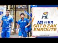 Sachin and Zaheer leaves the Team Hotel for #MIvRR clash | Mumbai Indians