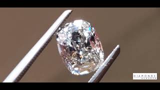 Antique Style Cushion Diamond R10052