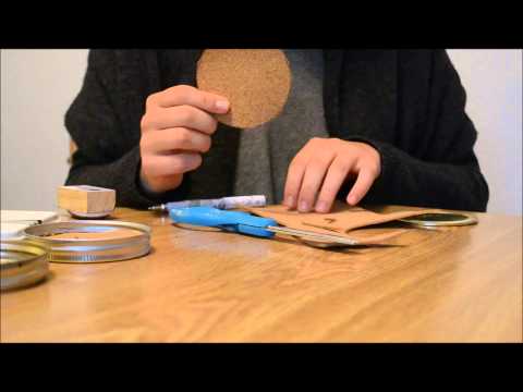 DIY Rustic Mason Jar Coasters DIY Rustic Mason Jar Coasters