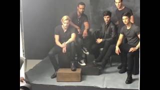 Shadowhunters:  Behind the scenes  of the People Magazine photoshoot