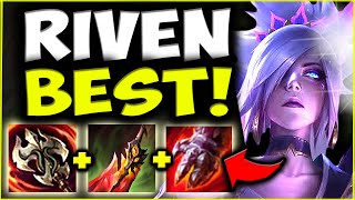 RIVEN CAN'T BE STOPPED WITH THIS BUILD! (TRY THIS!) - S11 RIVEN GAMEPLAY! (Season 11 Riven Guide)