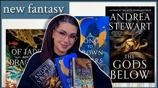 NEW FANTASY BOOKS 🐉 plus some goodreads fantasy nominees