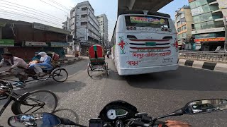 সকালের কর্মব্যস্ত ঢাকা ।। Morning Picture of Busy Dhaka ।।